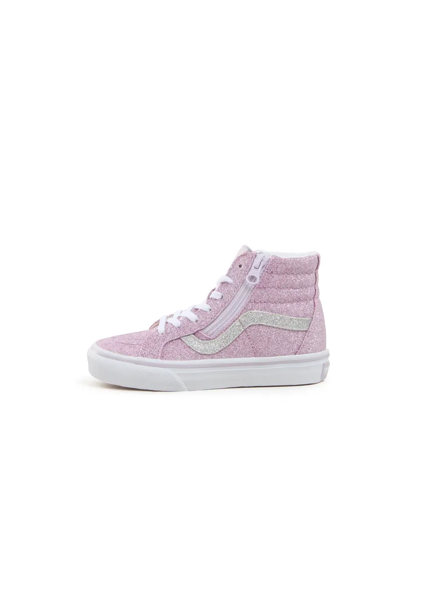 Sneaker high - light purple