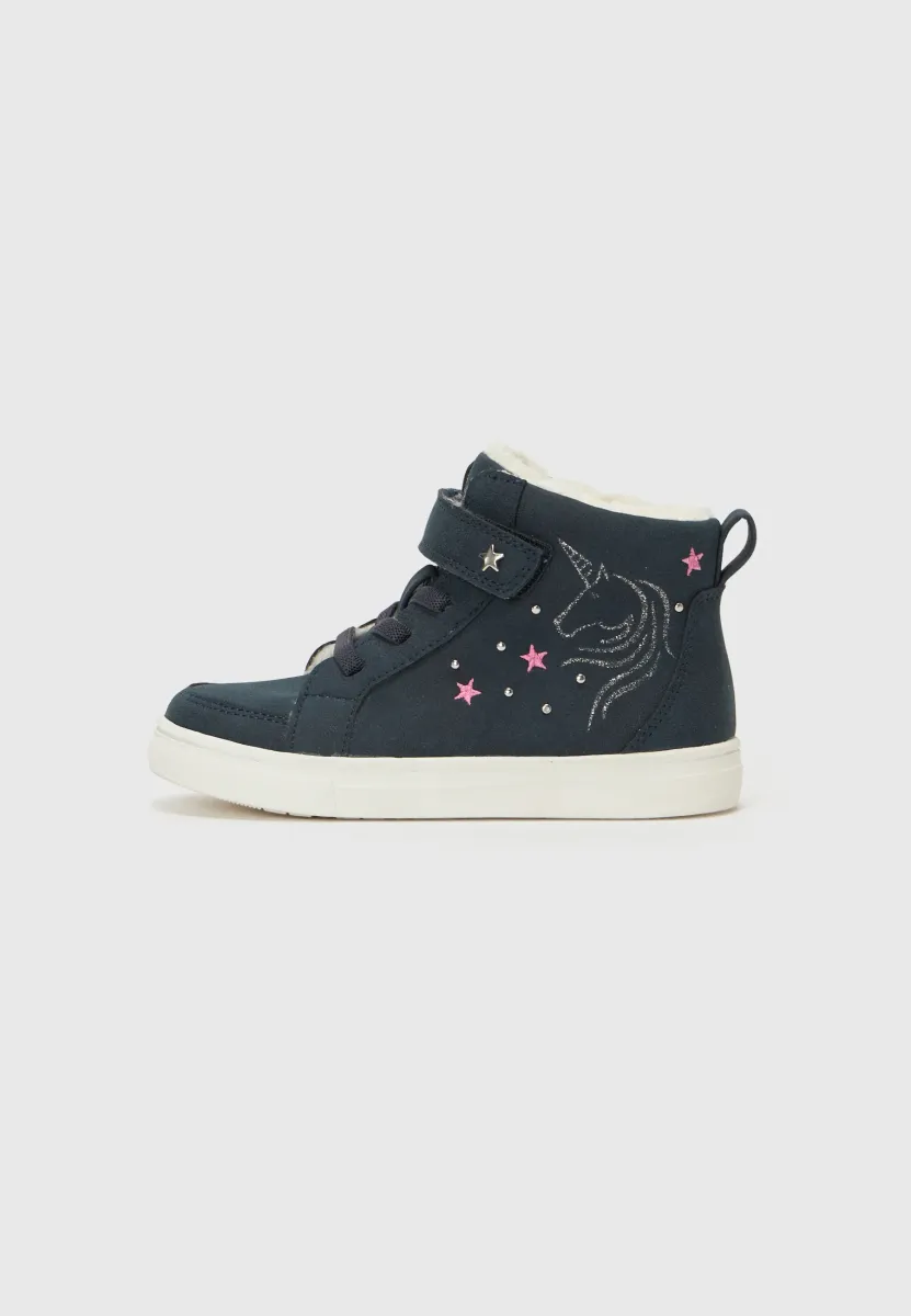 Sneaker high - navy