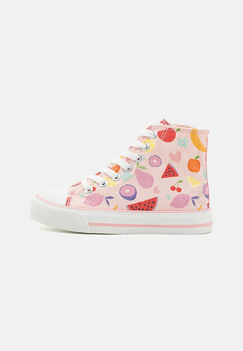 Sneaker high - pink