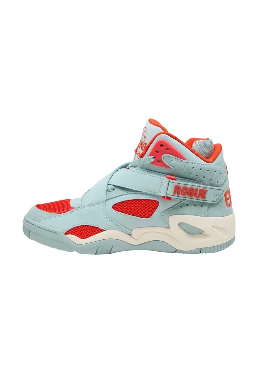 Sneaker high - stonewash blue  red antique white