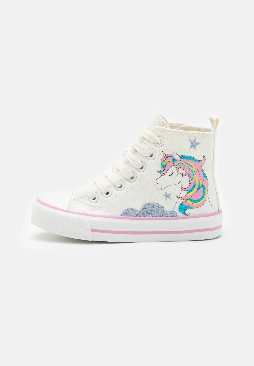 Sneaker high - white