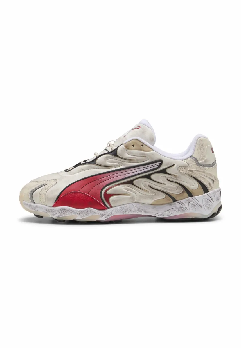 Sneaker low - alpine snow for all time red