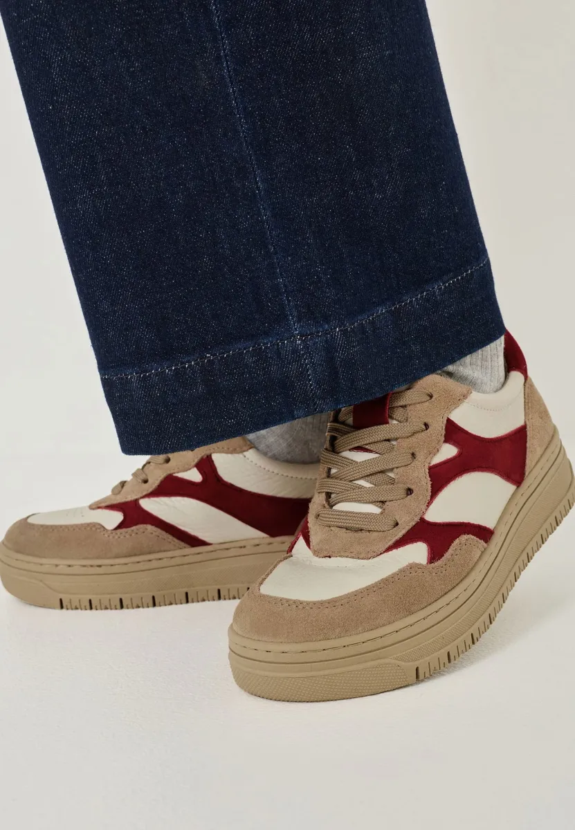 Sneaker low - beige comb