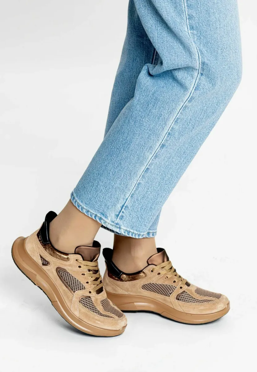 Sneaker low - beige