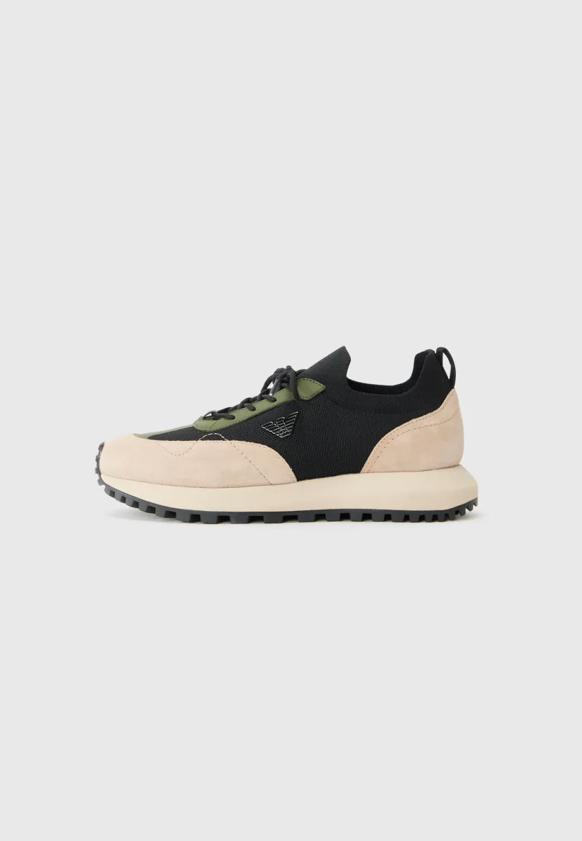 Sneaker low - beige/black