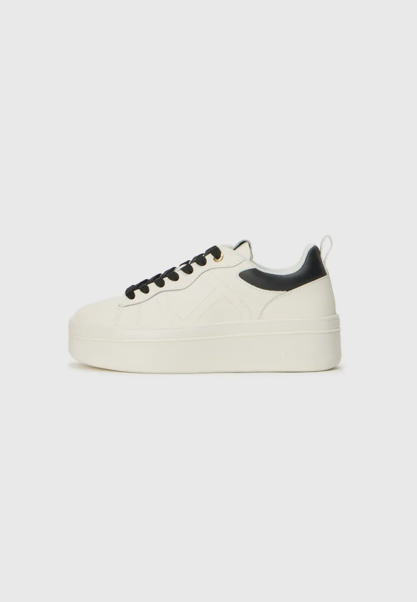 Sneaker low - bianco ottico/nero