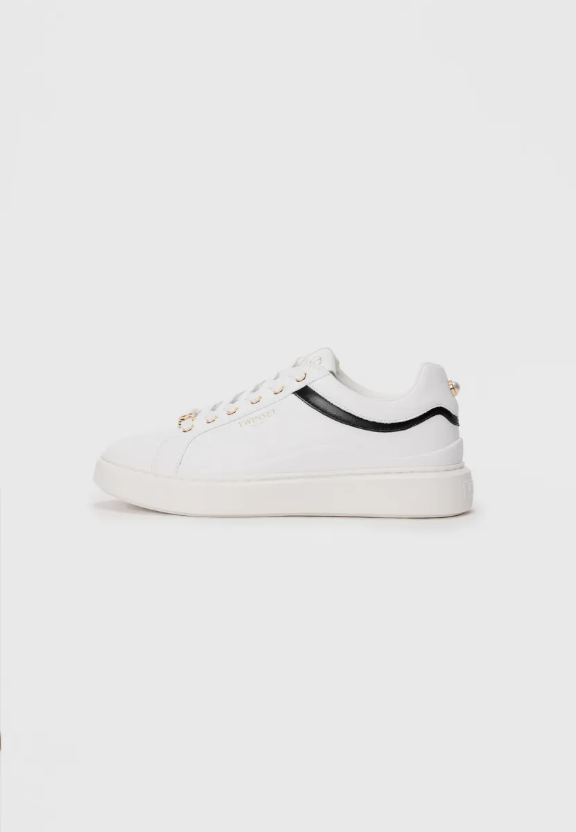 Sneaker low - bianco/nero