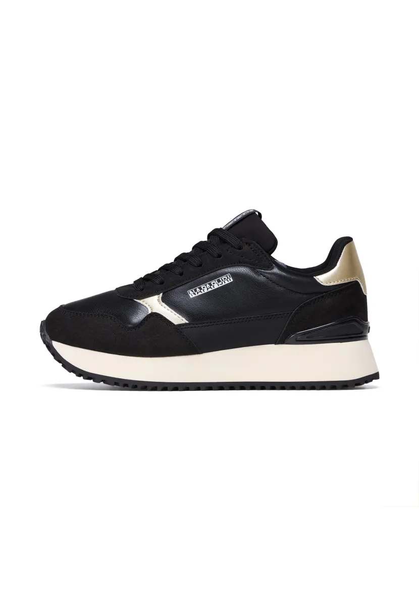 Sneaker low - black brown mg