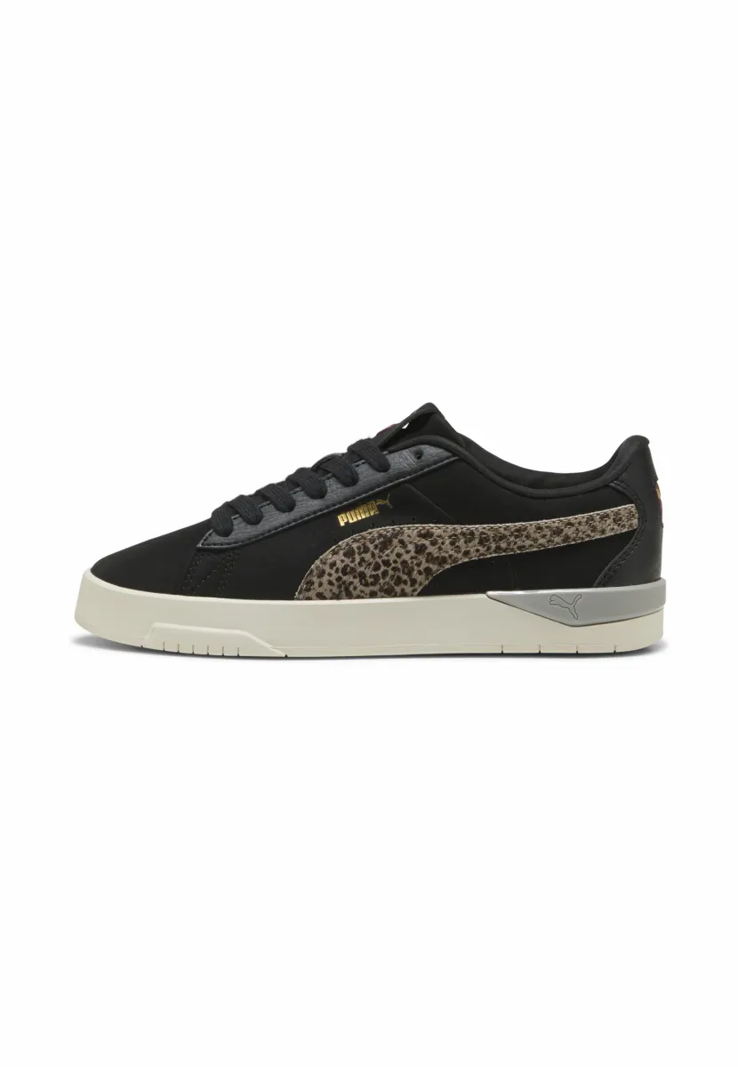 Sneaker low - black- gold-team regal red