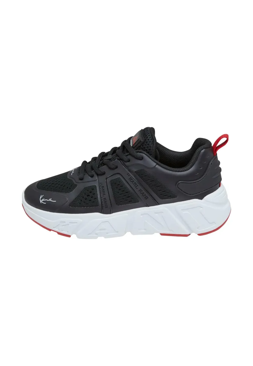 Sneaker low - black white red