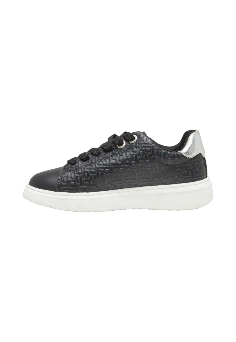 Sneaker low - black white