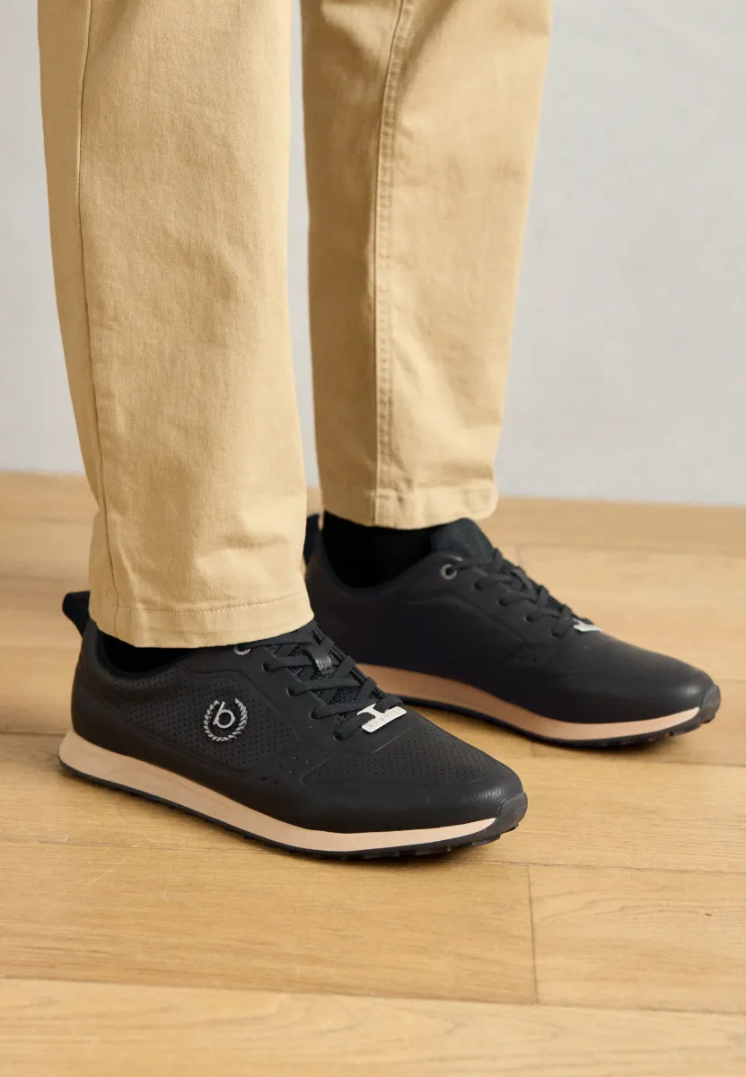 Sneaker low - black/beige