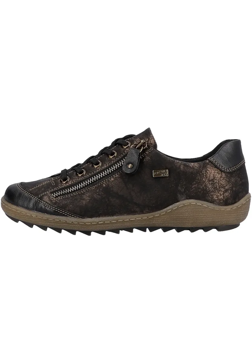 Sneaker low - black/black antique