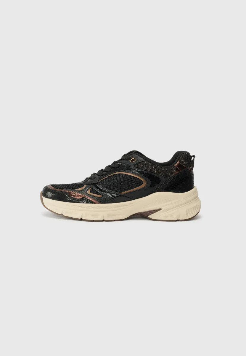Sneaker low - black/bronce