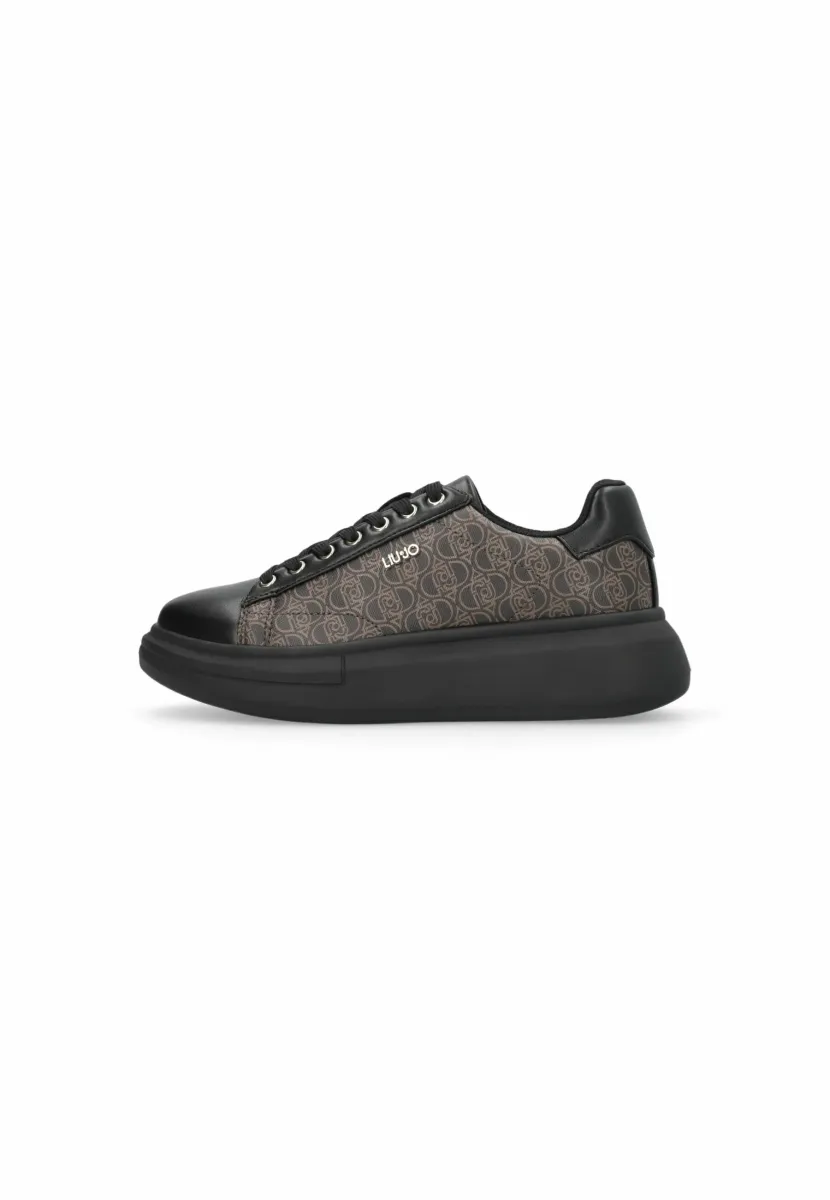 Sneaker low - black/brown