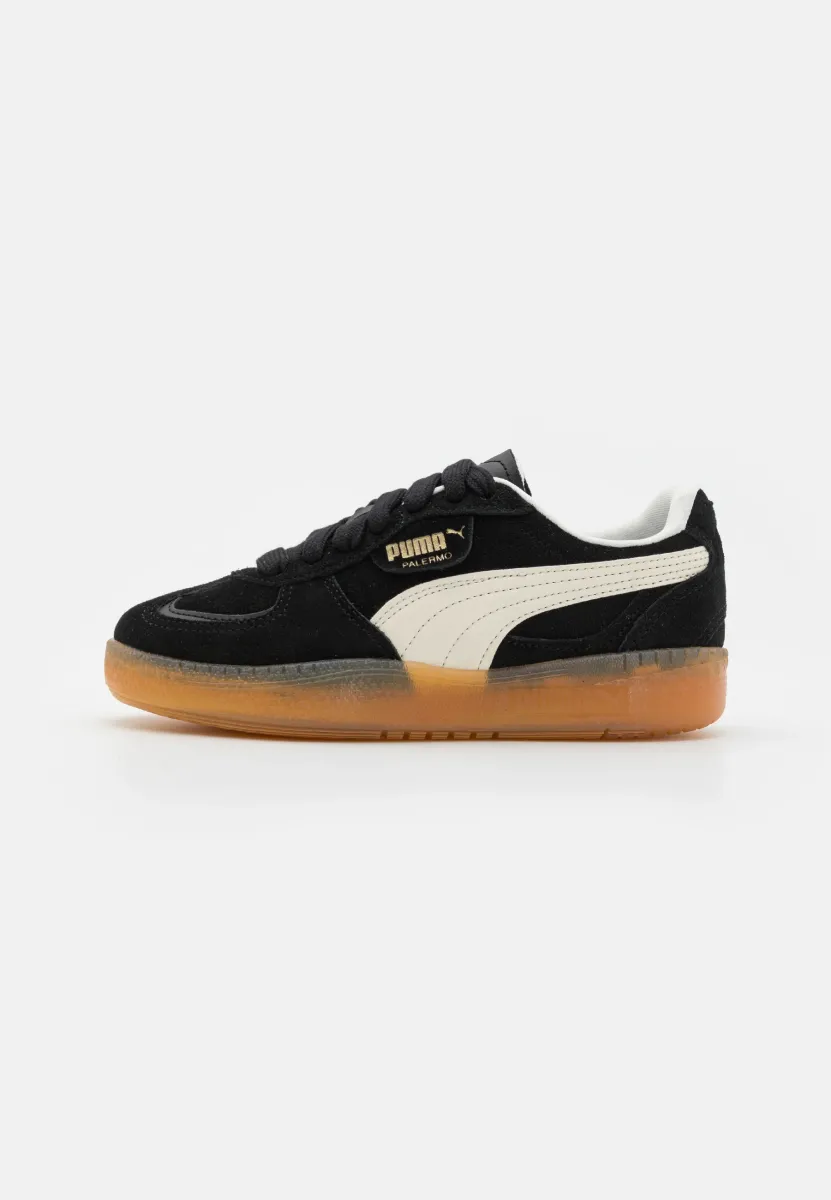 Sneaker low - black/frosted ivory/gold