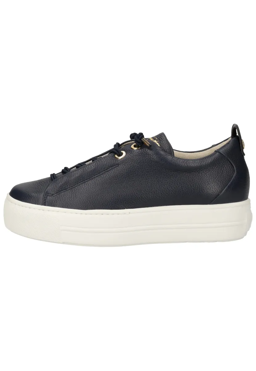 Sneaker low - blau/gold