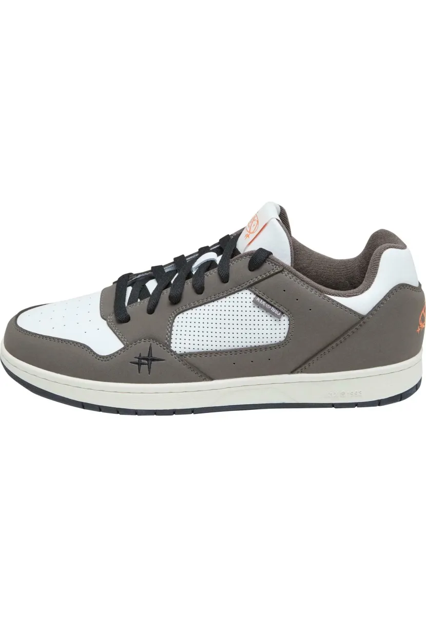 Sneaker low - brown white