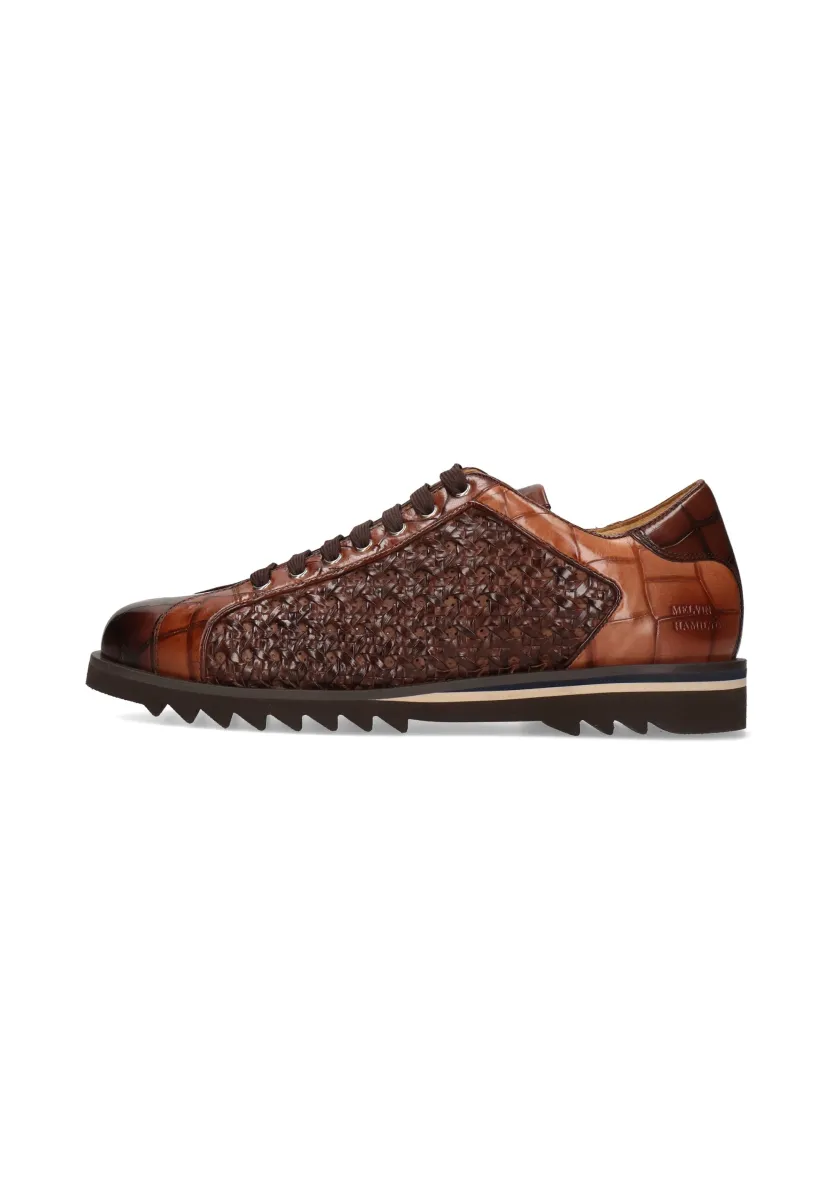 Sneaker low - bruin