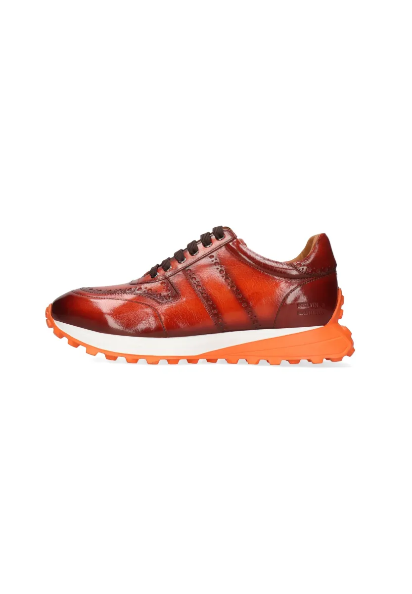 Sneaker low - bruin