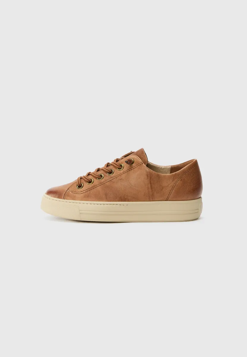 Sneaker low - cognac