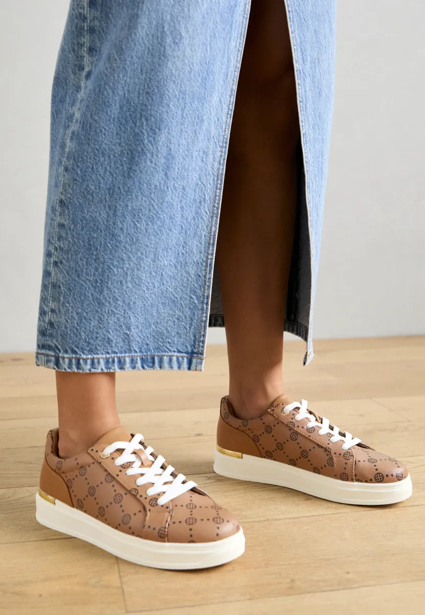 Sneaker low - cognac