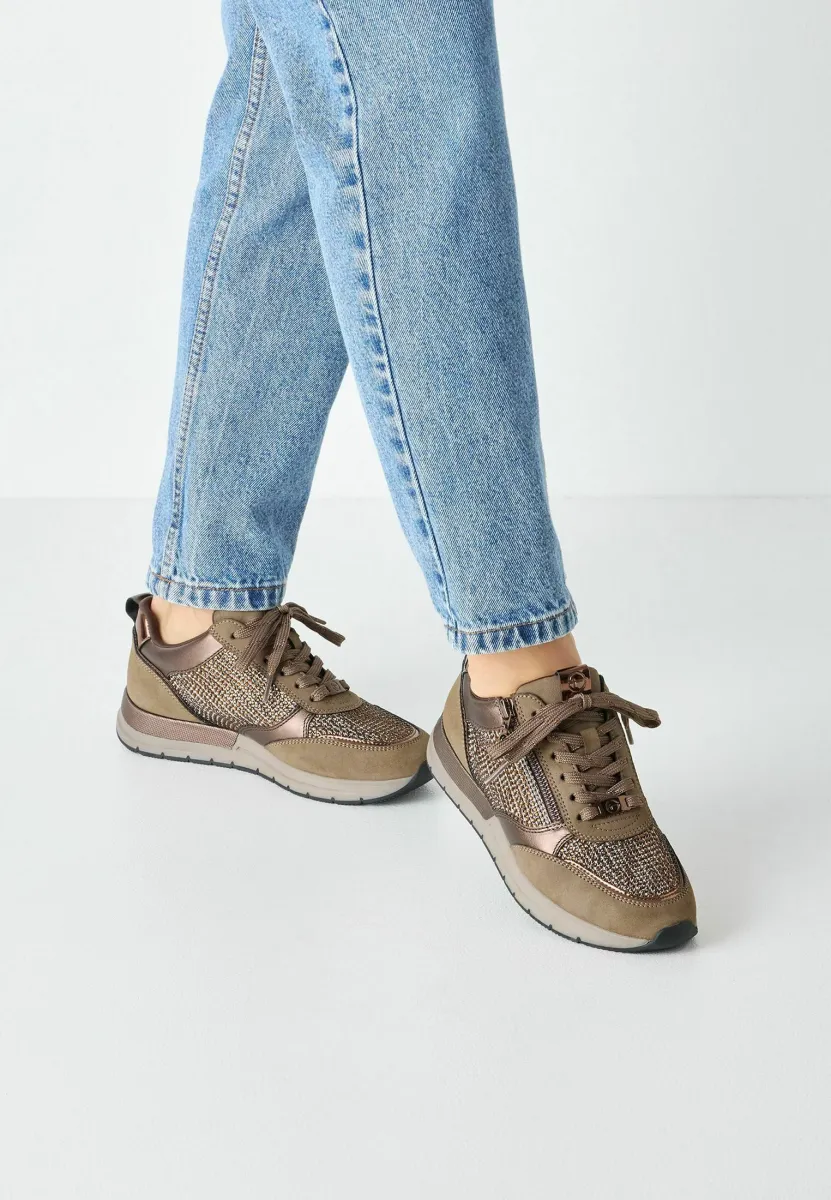 Sneaker low - copper glam