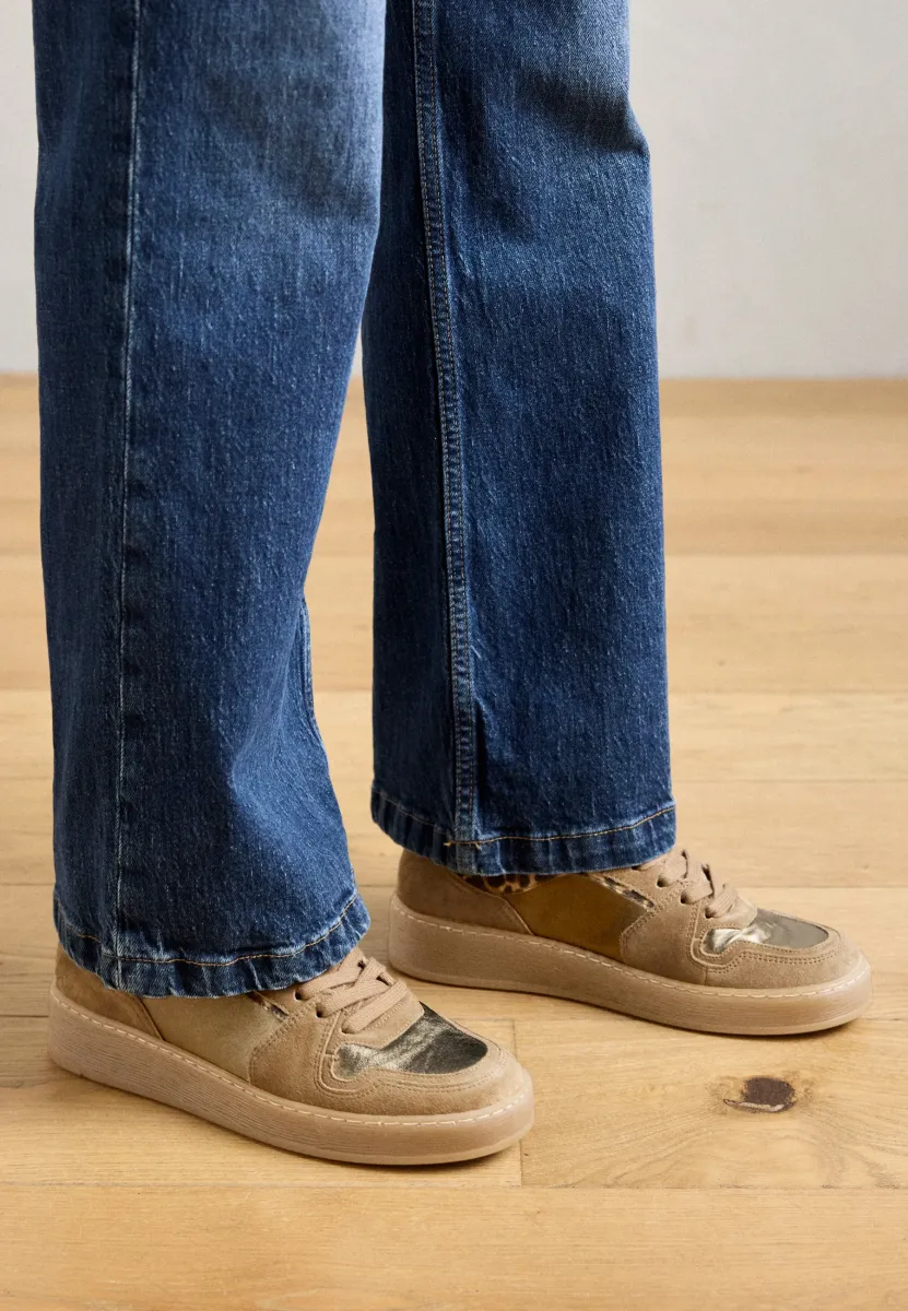 Sneaker low - fango/farro/natur