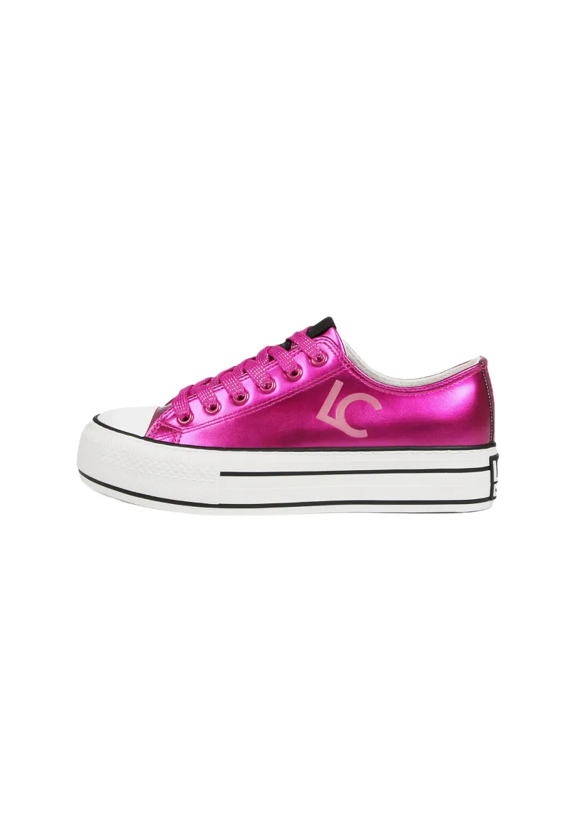 Sneaker low - fuchsia