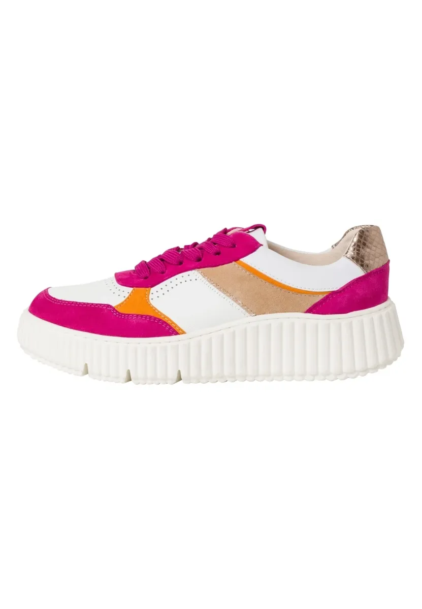 Sneaker low - fuxia comb
