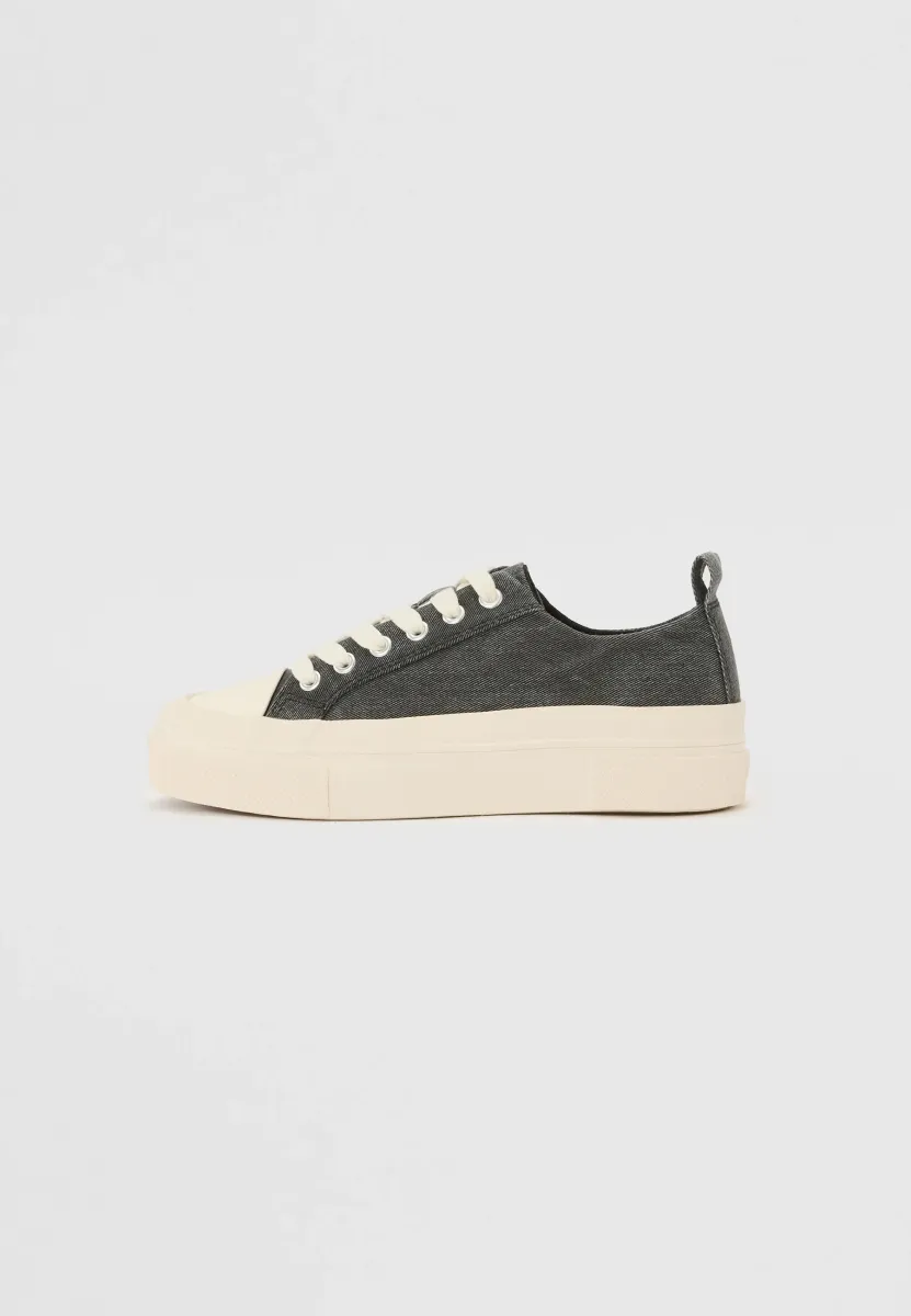 Sneaker low - grey denim