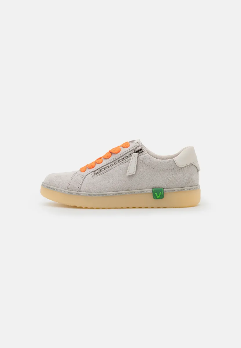 Sneaker low - grey/orange