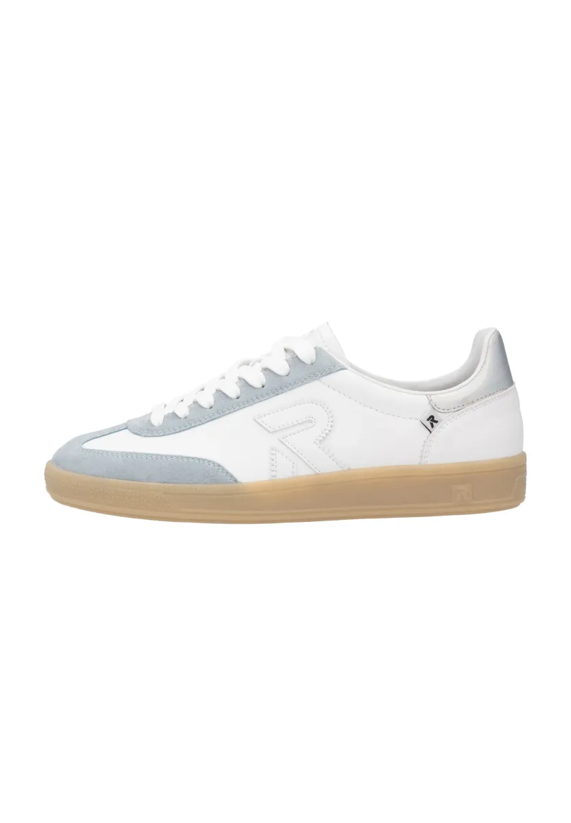 Sneaker low - kristallweiß blaugrau