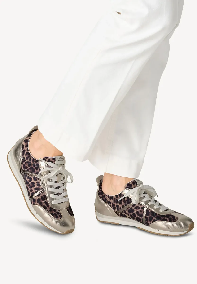 Sneaker low - leopard comb