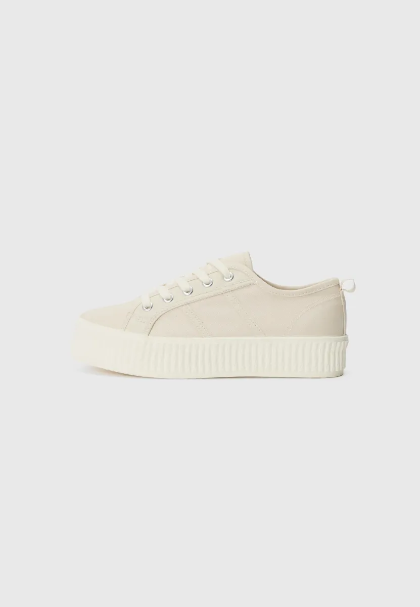 Sneaker low - light beige