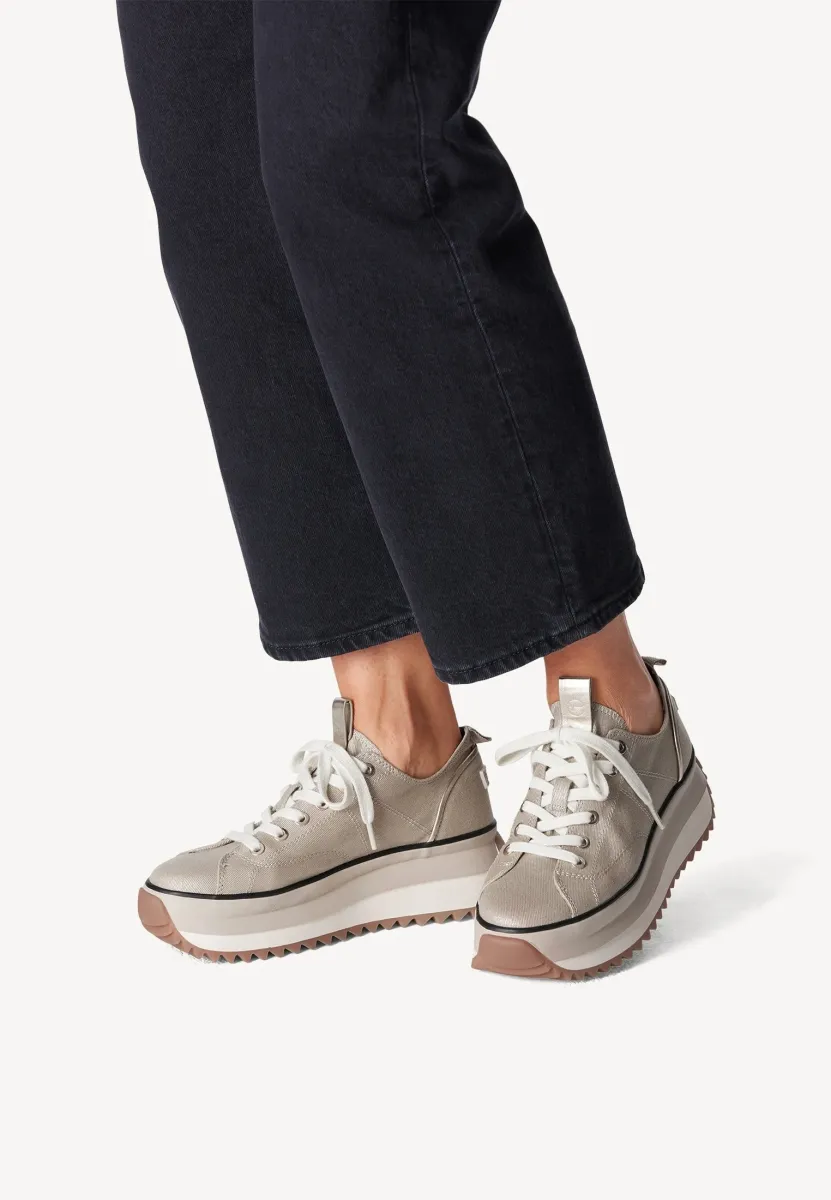 Sneaker low - light gold