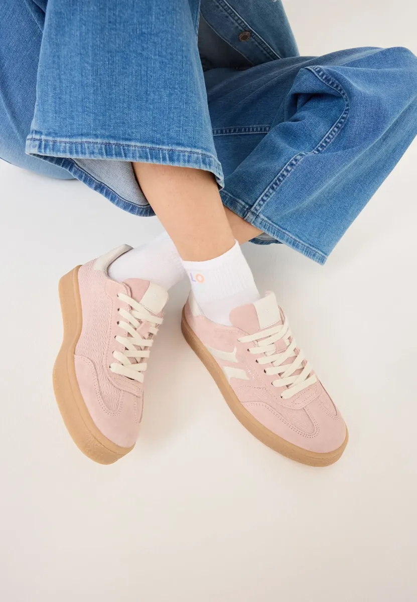 Sneaker low - light rose