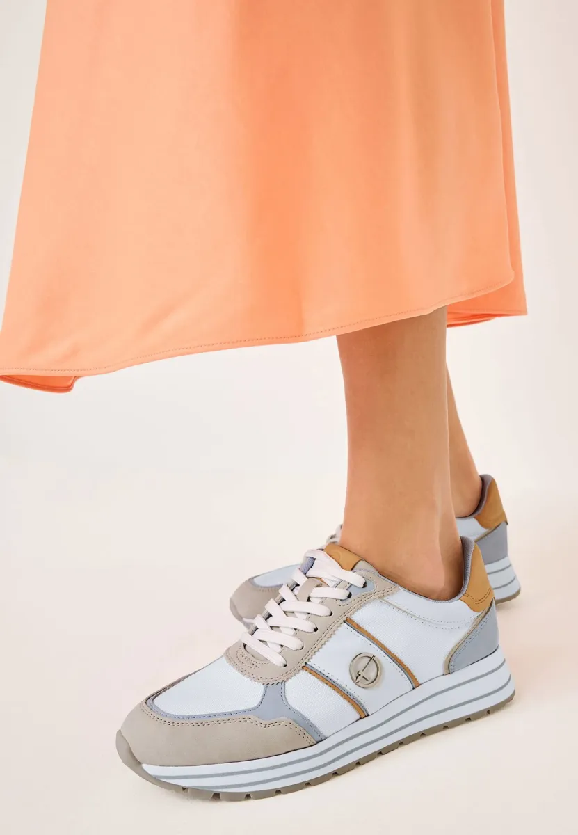 Sneaker low - lt blue comb