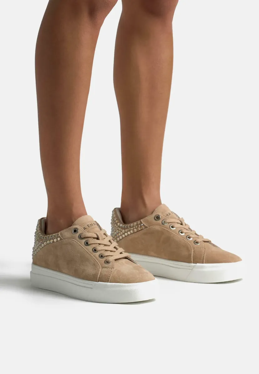 Sneaker low - marrón claro