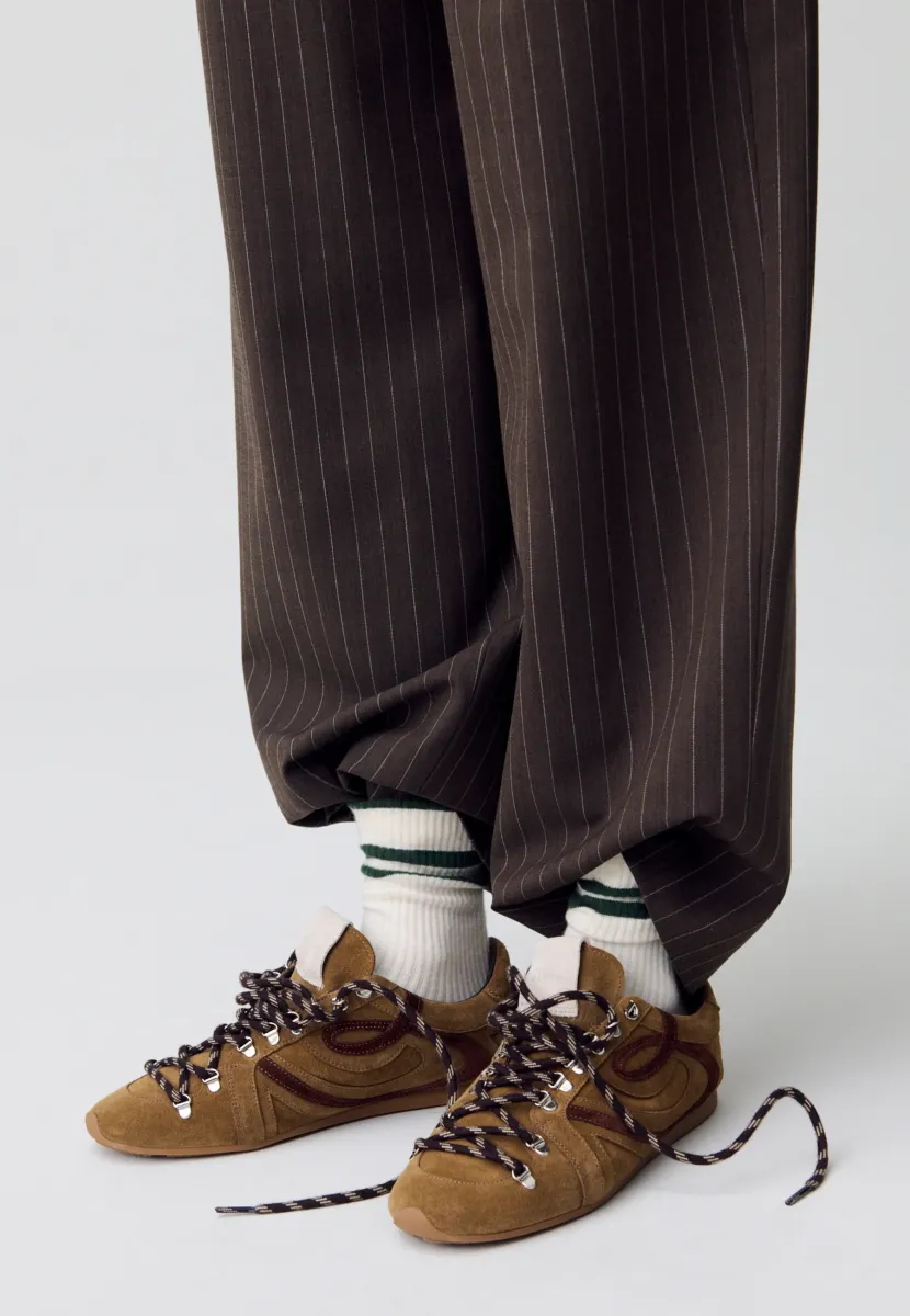 Sneaker low - marron