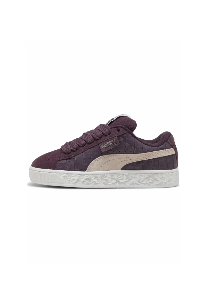 Sneaker low - midnight plum- white