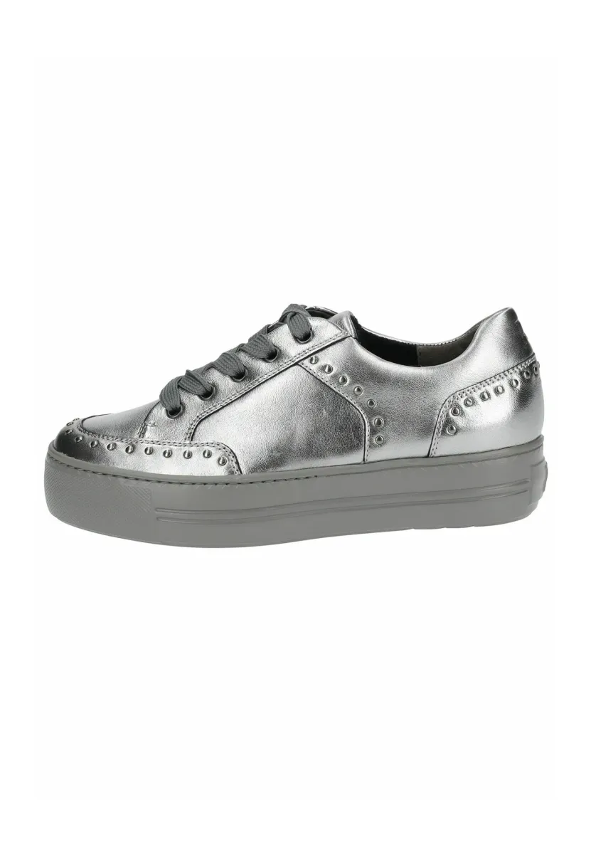 Sneaker low - nappa met clay