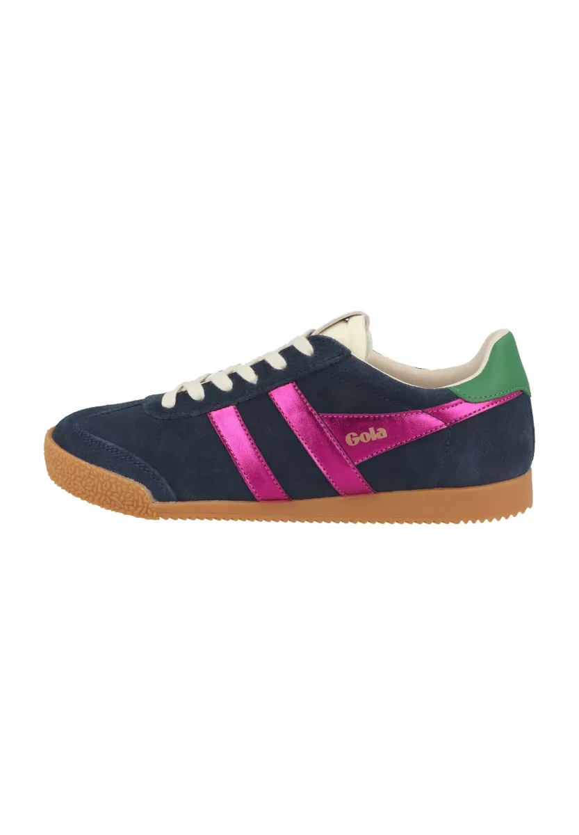 Sneaker low - navy fuchsia emerald clbek