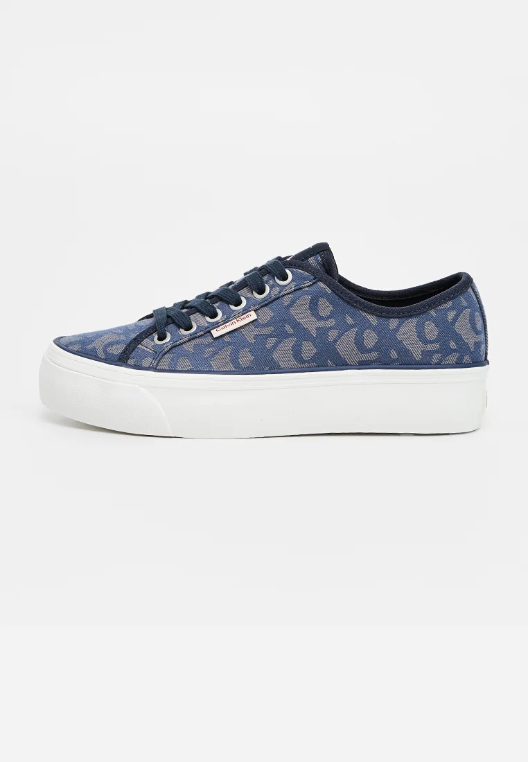 Sneaker low - navy jacquard