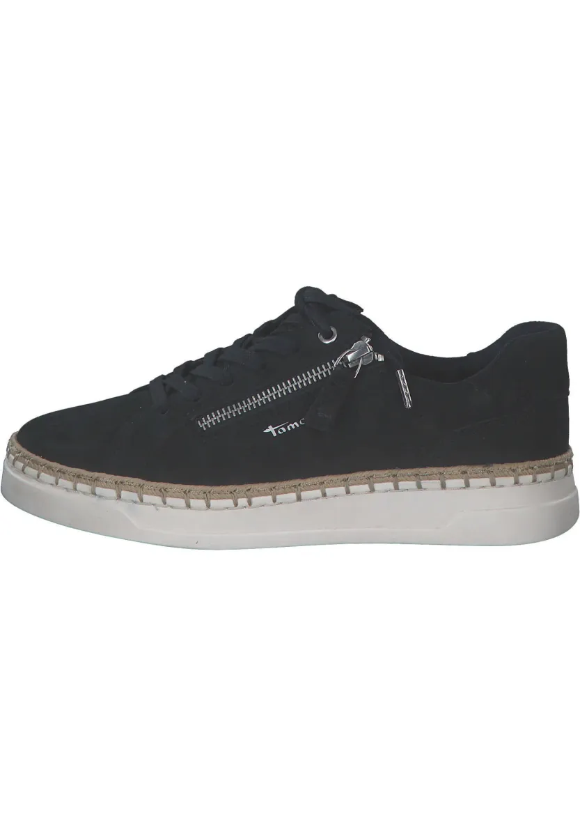 Sneaker low - navy nubuc