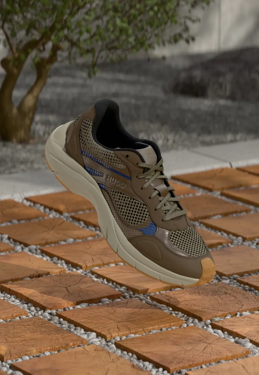 Sneaker low - open brown