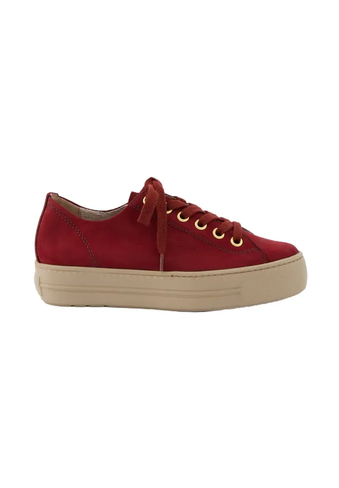 Sneaker low - rot