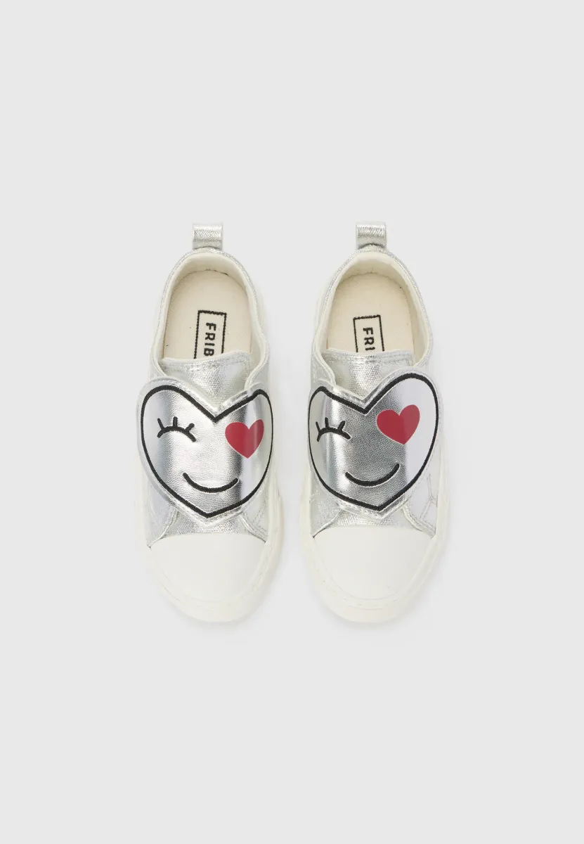Sneaker low - silver-coloured