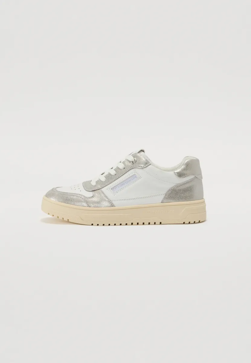 Sneaker low - silver/white