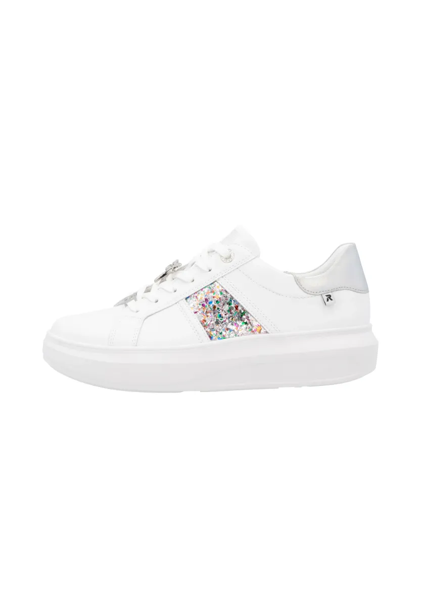 SNEAKER LOW - Sneaker low - silber platin